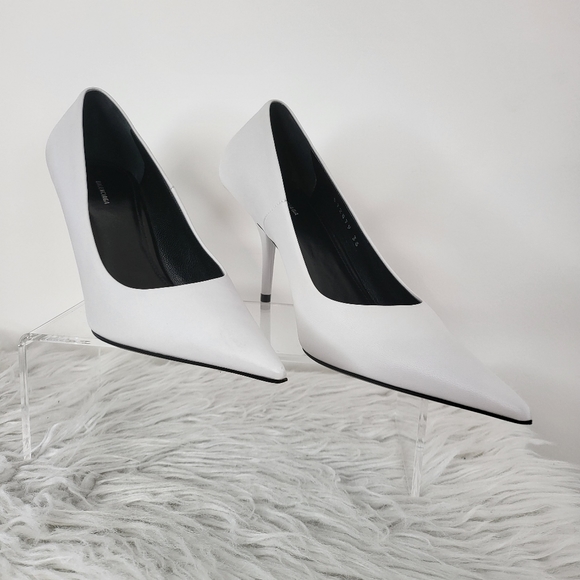 BALENCIAGA WHITE PUMPS - Picture 3 of 7